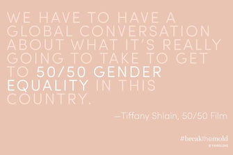 On the Topic of Gender Equality and the 50/50 Film with Tiffany Shlain