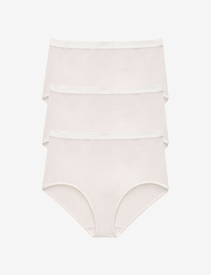 Organic Cloud Cotton Brief 3 Pack Box