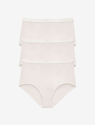Organic Cloud Cotton Brief 3 Pack Box