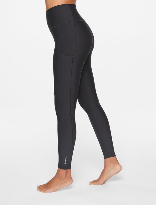 Kinetic Performance Pocket Legging - Black - Polyester/Spandex -Thirdlove