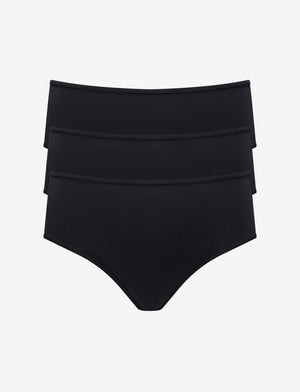 24/7® Classic High Waist Thong 3 Pack Box