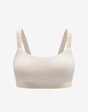 Kinetic Adjustable Sports Bra, Sea Salt - Thirdlove - Polyester/Spandex