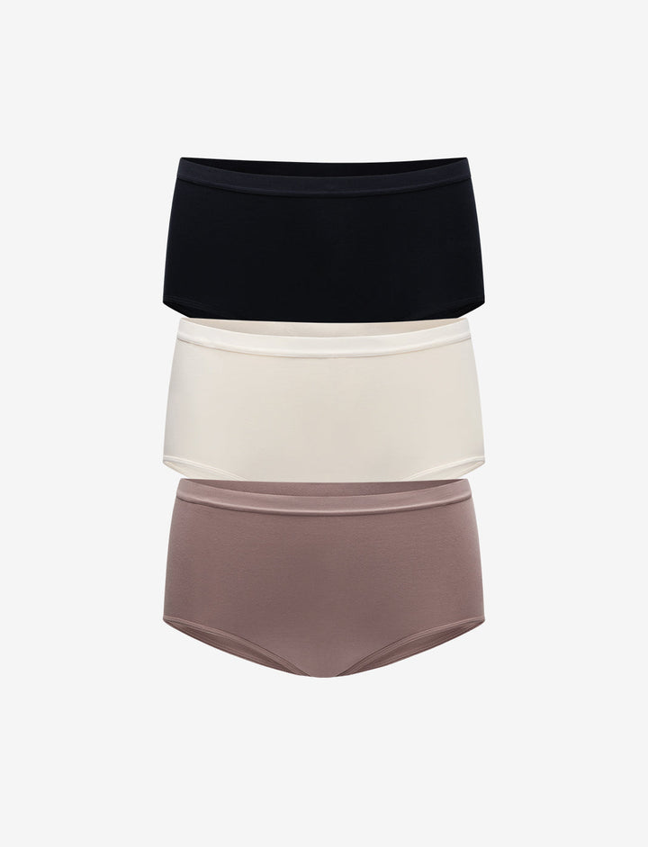 Organic Cloud Cotton Brief 3 Pack Box
