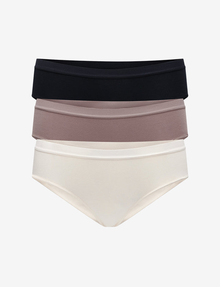 Organic Cloud Cotton Hipster 3 Pack Box