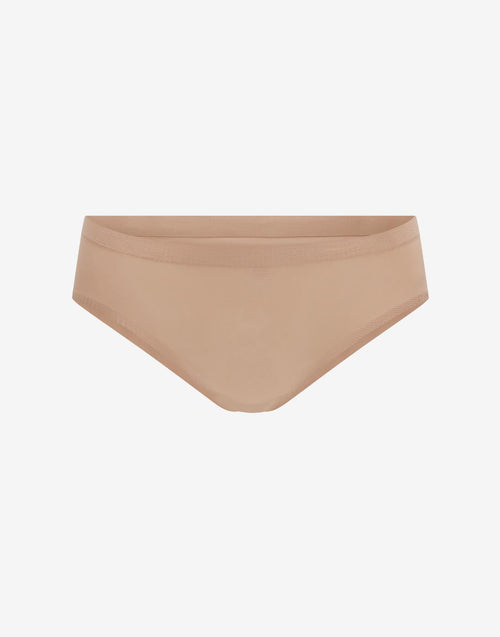 Thermoregulating TempSync™ Hipster - Taupe - 83% 37.5® nylon/12% spandex/5% nylon - ThirdLove