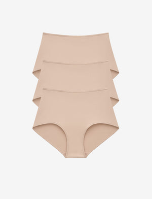24/7® Brief - Taupe - Nylon/spandex - ThirdLove