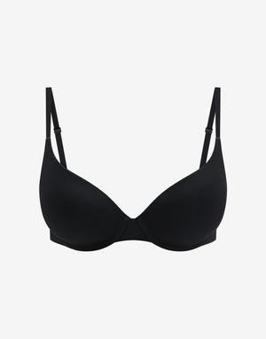 Zero Edge Push-Up Bra, Black - Thirdlove - 50% nylon/50% Spandex