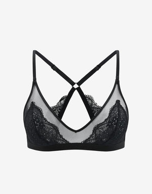 All Day Lace Racerback Bralette