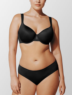 24/7® Perfect Coverage Bra, Black - Thirdlove - Nylon/Spandex,model2