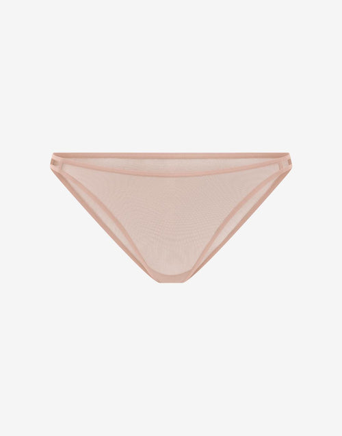 Bare Mesh Bikini - Rose Dust - 93% recycled nylon/7% Spandex - ThirdLove