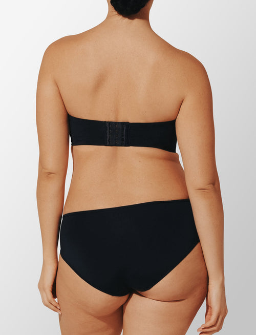 24/7® Classic Always Up Strapless Bra, Black - Thirdlove - 76% nylon/24% Spandex,modelH