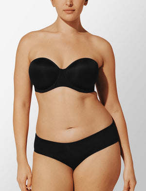 24/7® Classic Strapless Bra, Black - Thirdlove - Nylon/Spandex,modelH