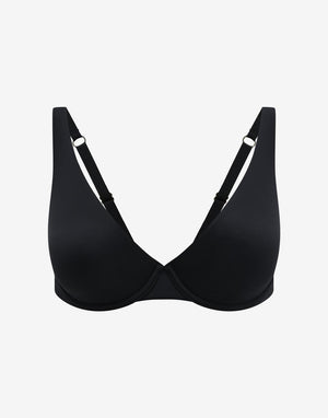 24/7® Second Skin Unlined Bra, Black - Thirdlove - Nylon/Spandex