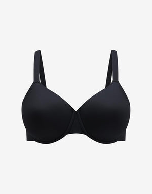 ComfortStretch Smoothing Full Coverage Bra, Black - Thirdlove - Nylon/Spandex