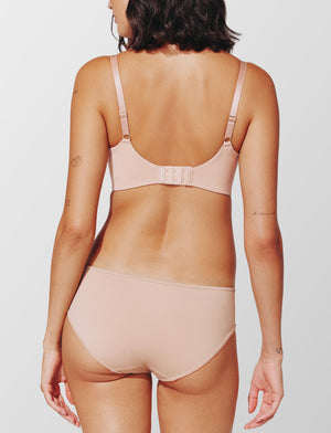 24/7® Classic Wireless Bra, Taupe - Thirdlove - Nylon/Spandex,modelFFF