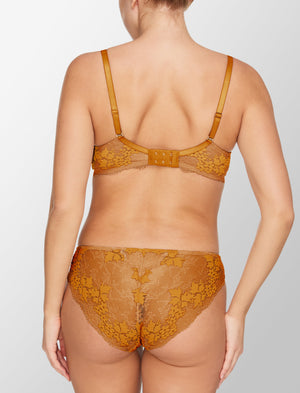 All Day Lace T-Shirt Bra, Amber - Thirdlove - 51% Recycled nylon/42% Nylon/7% Spandex,model1