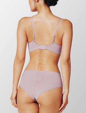 Zero Edge No-Show Cheeky - Violet Ice - 50% nylon/50% Spandex - ThirdLove,modelJJJ
