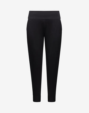 WonderKnit™ Pajama Bottom - Black - Nylon/spandex; polyester -Thirdlove
