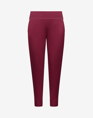 WonderKnit™ Pajama Bottom - Ruby - Nylon/spandex; polyester -Thirdlove