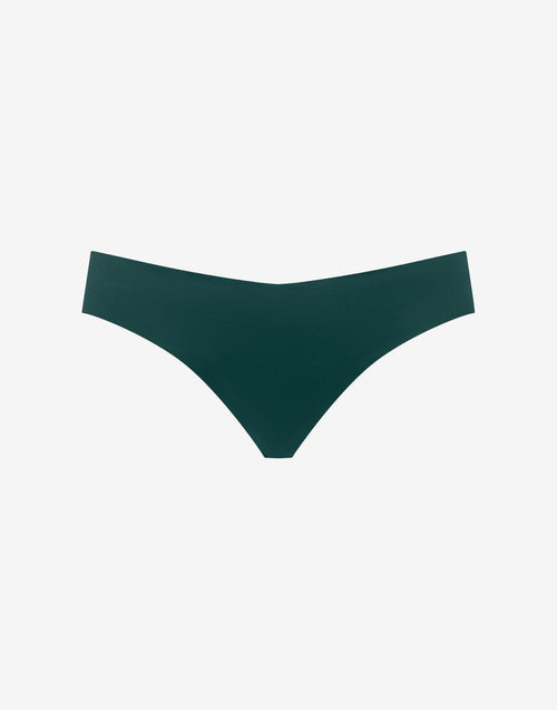 Zero Edge™ No-Show Thong - Eucalyptus - Nylon/spandex - ThirdLove