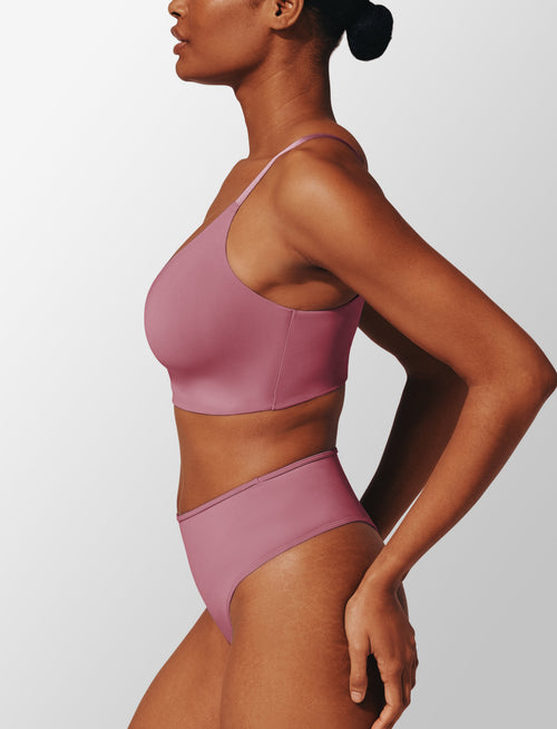 24/7® Classic Wireless Bra, Blush  - Thirdlove - Nylon/Spandex,modelAAA