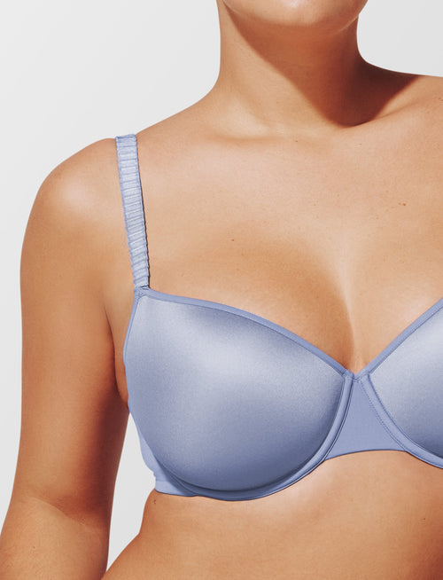 24/7® Classic T-Shirt Bra, Winter Violet - Thirdlove - Nylon/Spandex,modelH