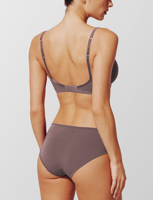 24/7® Classic Uplift Plunge Bra, Midnight Mauve - Thirdlove - Nylon/Spandex,modelFFF