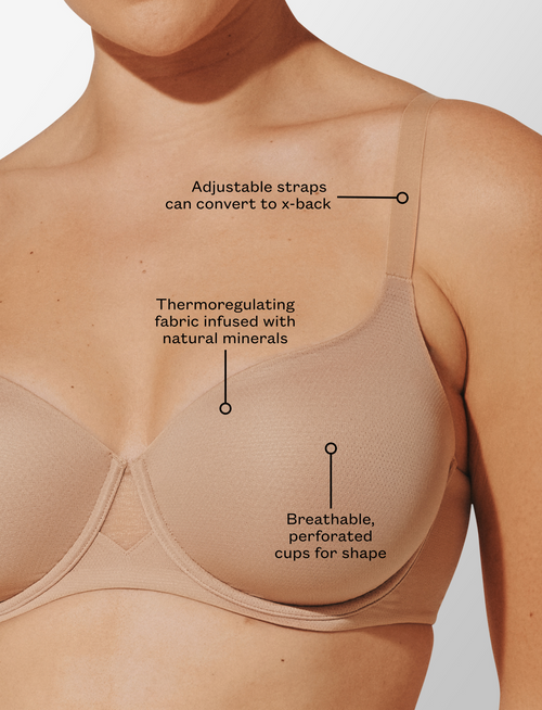 Thermoregulating TempSync™  T-Shirt Bra