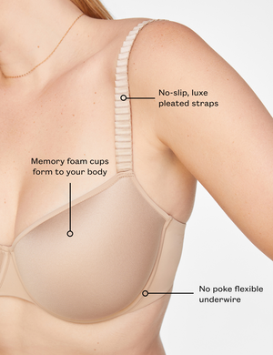 24/7® Classic T-Shirt Bra, Blush  - Thirdlove - Nylon/Spandex