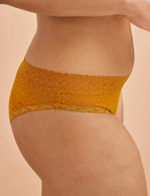 Everyday Lace Bikini - Amber - Nylon/Spandex -Thirdlove