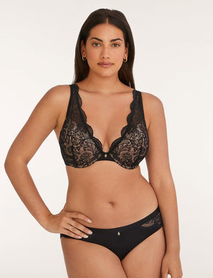 24/7™ Lace Contour Plunge Bra - ThirdLove - bra - 3, modelS