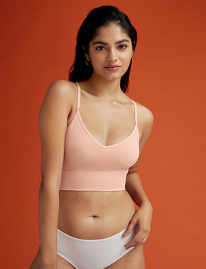 ThirdLove x Kit Seamless T-Back Wireless Bra - Thirdlove - Nylon/Spandex