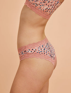 WonderKnit™ Bikini - Abstract Dot - Cotton/Modal/Spandex/Nylon - ThirdLove,modelQQ