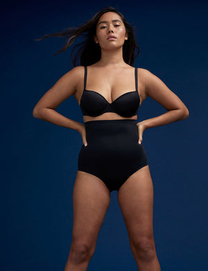 Sculpt Brief - Black - Nylon/Spandex - ThirdLove,modelCC