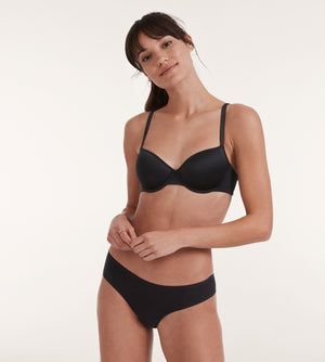 Comfort Stretch Thong - Black  - ThirdLove