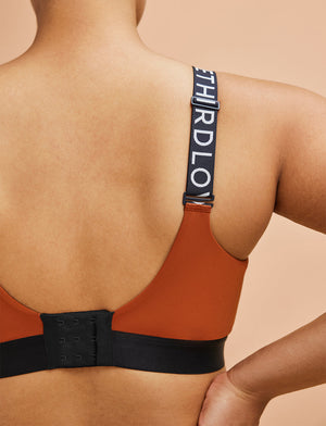 Kinetic Impact Sports Bra - ThirdLove - Polyester/Spandex - Ginger,modelTT