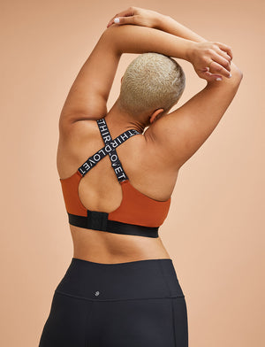 Kinetic Impact Sports Bra - ThirdLove - Polyester/Spandex - Ginger,modelTT