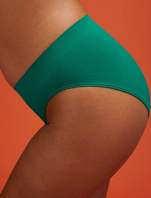 Form Seamless High-Leg Bikini - Juniper - Nylon/Spandex - ThirdLove,modelCC