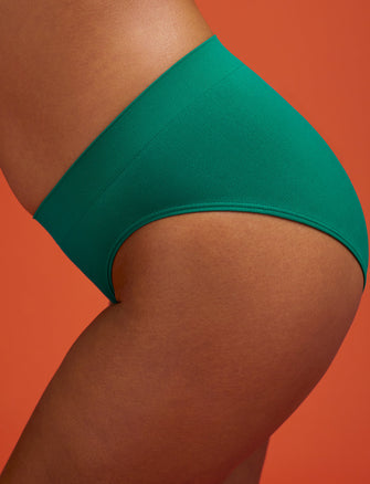 Form Seamless High-Leg Bikini - Juniper - Nylon/Spandex - ThirdLove,modelCC