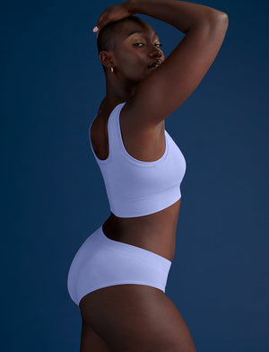 Form Seamless Scoop Bralette - Iris - Nylon/Spandex -Thirdlove