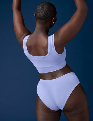 Form Seamless Hipster - Iris - Nylon/Spandex - ThirdLove,modelAA