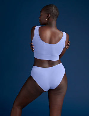 Form Seamless Hipster - Iris - Nylon/Spandex - ThirdLove,modelAA