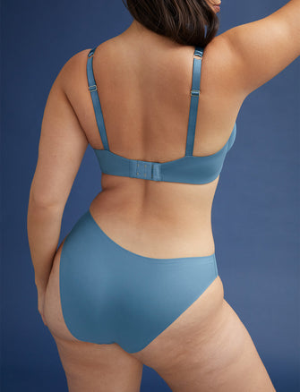 Comfort Stretch Bikini - Azure - Microfiber - ThirdLove,model