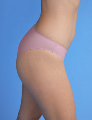 Comfort Stretch Bikini - Mauve- Microfiber - ThirdLove,model