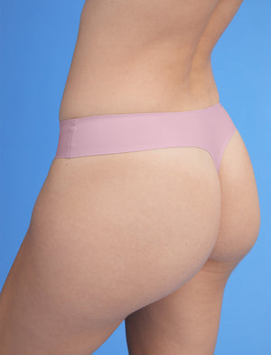 Comfort Stretch Thong - ThirdLove - Mauve, Microfiber