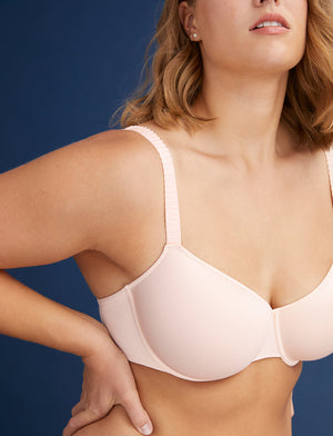 24/7® Classic T-Shirt Bra, Soft Pink - Thirdlove - Nylon/Spandex,modelUU