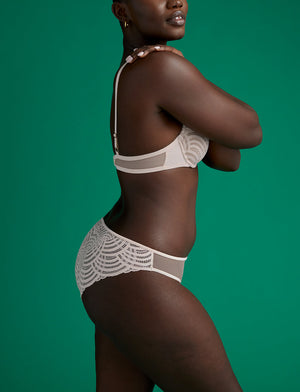 Deco Lace Bikini - Ivory - Nylon/Spandex - ThirdLove,modelAA