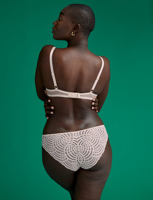 Deco Lace Bikini - Ivory - Nylon/Spandex - ThirdLove,modelAA