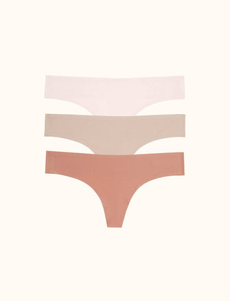The No Show Thong Kit - Comfort Stretch Thong -Thirdlove