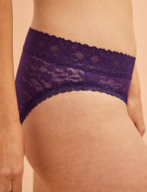 Everyday Lace Bikini - Blackberry - Nylon/Spandex -Thirdlove